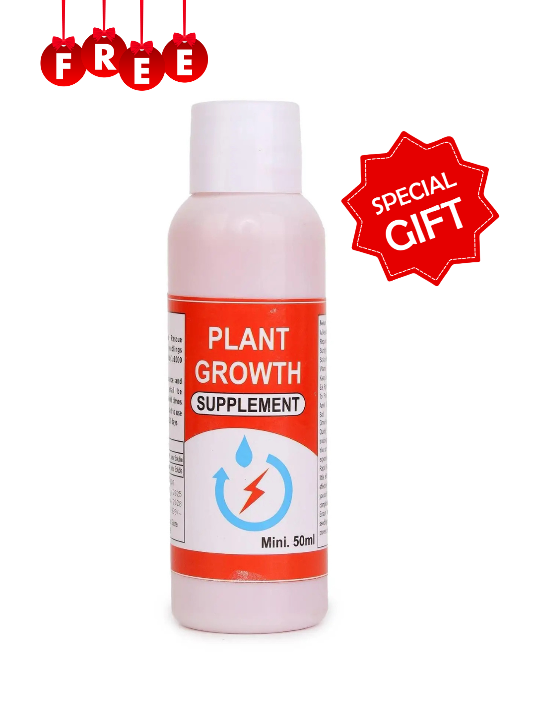 (Pack of 2) Elegant Climbing Rose Flower Seeds + Plant Growth Supplement